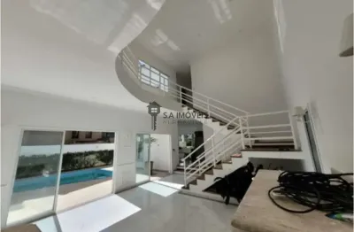 Casa em condomínio fechado com 3 quartos para alugar na alameda das margaridas, morada das flores (aldeia da serra), santana de parnaíba, 450 m2 por r$ 14.000