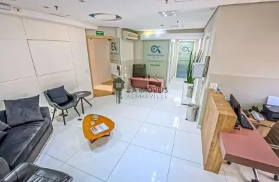 Sala comercial à venda na alameda grajaú, 98, alphaville centro industrial e empresarial/alphaville., barueri, 133 m2 por r$ 1.500.000