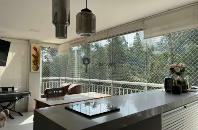 Apartamento com 3 quartos à venda na alameda américa, 101, tamboré, santana de parnaíba, 158 m2 por r$ 1.968.000