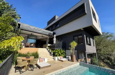 Casa em condomínio fechado com 4 quartos à venda na alameda das aroeiras, alphaville, santana de parnaíba, 480 m2 por r$ 9.500.000