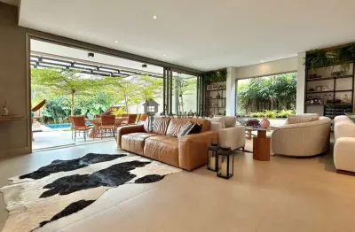 Casa em condomínio fechado com 3 quartos à venda na alameda das aroeiras, alphaville, santana de parnaíba, 440 m2 por r$ 9.000.000