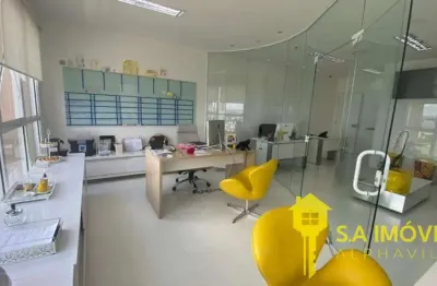 Sala comercial para alugar na avenida sagitário, sítio tamboré alphaville, barueri, 396 m2 por r$ 55.000