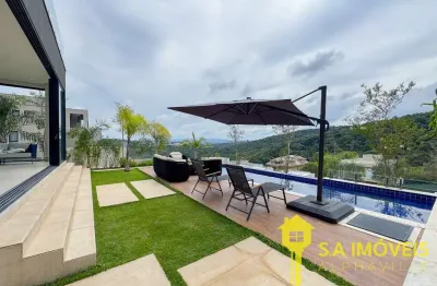 Casa em condomínio fechado com 4 quartos à venda na alameda das aroeiras, alphaville, santana de parnaíba, 390 m2 por r$ 6.950.000