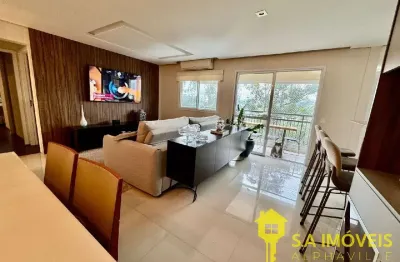 Apartamento com 2 quartos à venda na avenida universitário, 585, alphaville, santana de parnaíba, 94 m2 por r$ 1.190.000
