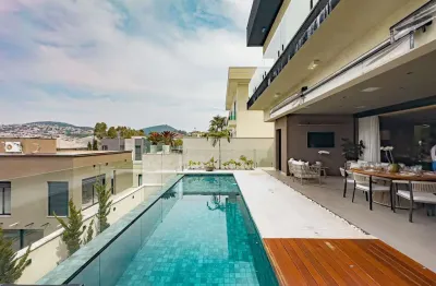 Casa em condomínio fechado com 4 quartos à venda na avenida gêmini, alphaville, santana de parnaíba, 470 m2 por r$ 5.950.000