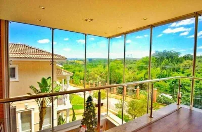 Casa em condomínio fechado com 5 quartos à venda na estrada municipal bela vista, alphaville, santana de parnaíba, 425 m2 por r$ 4.200.000