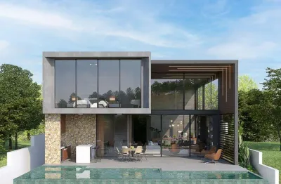 Casa em condomínio fechado com 5 quartos à venda na alameda das embaúbas, alphaville, santana de parnaíba, 390 m2 por r$ 7.900.000