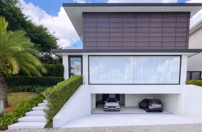 Casa em condomínio fechado com 5 quartos à venda na alameda terras altas, 310, tamboré, santana de parnaíba, 734 m2 por r$ 14.990.000