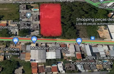 Terreno comercial à venda na estrada estadual barueri-itapevi, 571, parque das iglesias, jandira por r$ 5.500.000