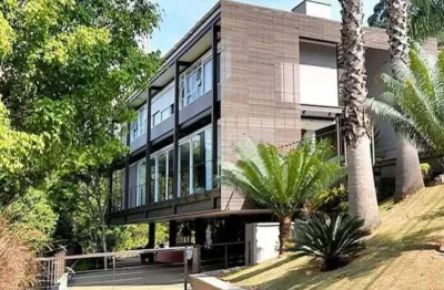 Casa em condomínio fechado com 4 quartos à venda na avenida pacífico sul, tamboré, santana de parnaíba, 890 m2 por r$ 10.350.000