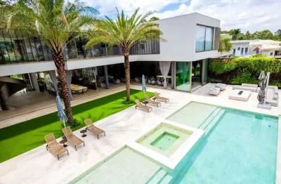 Casa em condomínio fechado com 6 quartos à venda na alameda melbourne, tamboré, santana de parnaíba, 3223 m2 por r$ 110.000.000