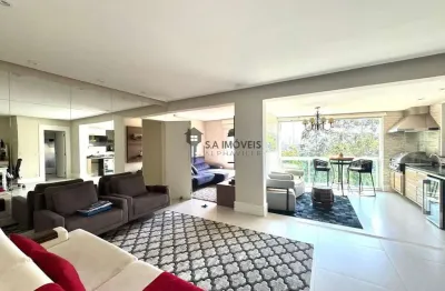 Apartamento com 2 quartos para alugar na alameda cores da mata, 1973, tamboré, santana de parnaíba, 122 m2 por r$ 9.170