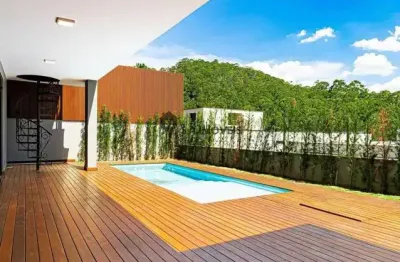 Casa em condomínio fechado com 4 quartos à venda na alameda américa, 1100, tamboré, santana de parnaíba, 370 m2 por r$ 4.000.000