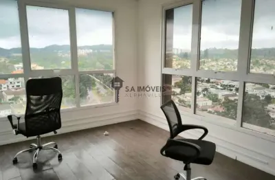 Sala comercial para alugar na avenida sagitário, 138, sítio tamboré alphaville, barueri, 80 m2 por r$ 4.500