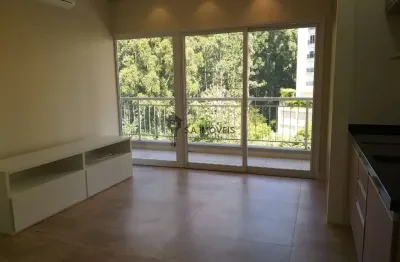 Apartamento com 1 quarto para alugar na avenida marcos penteado de ulhôa rodrigues, 4003, tamboré, santana de parnaíba, 50 m2 por r$ 3.300