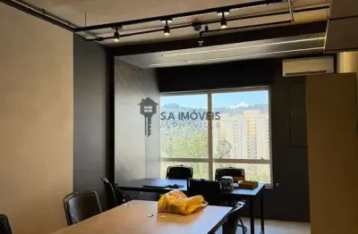 Sala comercial para alugar na avenida dos parques, 45, tamboré, santana de parnaíba, 30 m2 por r$ 3.000