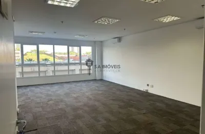 Sala comercial para alugar na avenida sagitário, 138, sítio tamboré alphaville, barueri, 55 m2 por r$ 3.350