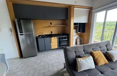 Apartamento com 1 quarto para alugar na avenida marcos penteado de ulhôa rodrigues, 4003, tamboré, santana de parnaíba, 50 m2 por r$ 4.000