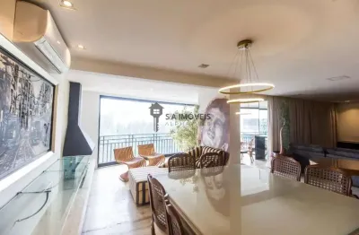 Apartamento com 2 quartos para alugar na avenida marcos penteado de ulhôa rodrigues, 4000, tamboré, santana de parnaíba, 201 m2 por r$ 20.000