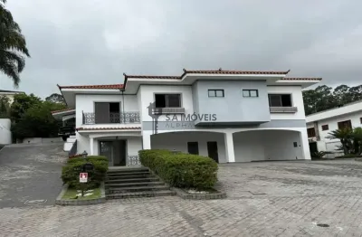 Casa em condomínio fechado com 4 quartos para alugar na avenida campinas, 633, residencial tamboré, barueri, 500 m2 por r$ 27.000