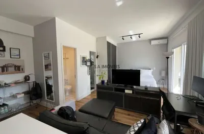 Apartamento com 1 quarto para alugar na Avenida Marcos Penteado de Ulhôa Rodrigues, 4003, Tamboré, Santana de Parnaíba, 49 m2 por R$ 3.500