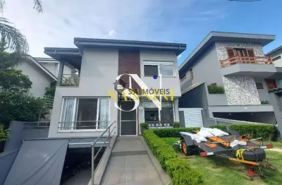 Casa em condomínio fechado com 4 quartos para alugar na Avenida Yojiro Takaoka, 6720, Alphaville, Santana de Parnaíba, 388 m2 por R$ 25.000
