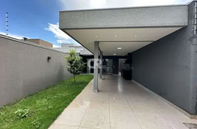 Casa térrea com 3 suítes com acabamento alto padrão b: água limpa park r$670 mil