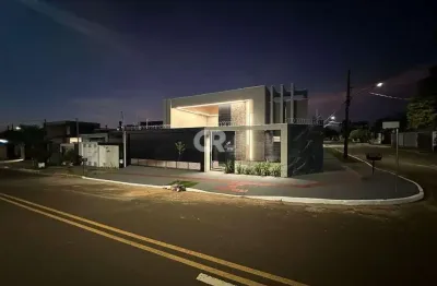 Incrível casa de alto padrão no rita vieira 3 suites terreno de 450 m² r$1.790k