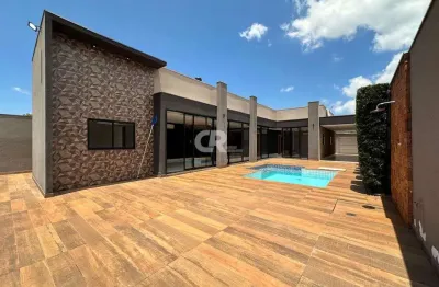 Casa térrea. 3 suítes, armários embutidos, área gourmet, 626,00 m² de área total