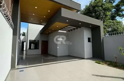 Casa Térrea em Campo Grande MS, Rita Vieira com 3 quartos, 1 suite, 119,00m²