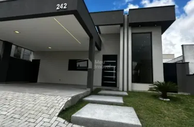 Abs casa térrea condomínio á venda - loteamento floresta - 3 dormitórios - 152m²