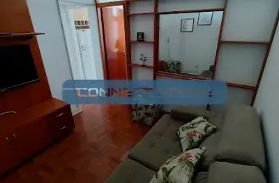 República - ed. copan - 1 dorm mobiliado - prédio tradicional de são paulo