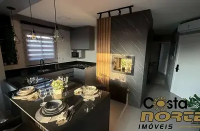 Apartamento mobiliado e decorado próximo do mar de tramandaí