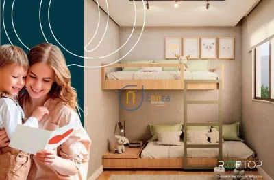 Apartamento à venda, 37 m² por r$ 210.000,00 - poço rico - juiz de fora/mg