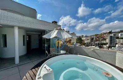 Cobertura com elevador 3 quartos à venda, 208 m² por r$ 550.000 - são mateus - juiz de fora/mg