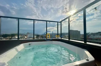 Cobertura com 3 quartos à venda, 186 m² por r$ 1.290.000 - aeroporto - juiz de fora/mg