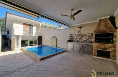 Sobrado a venda | 212m² | 3 suítes | piscina | 4 vagas | vila irmãos arnoni - são paulo/sp