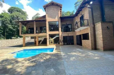 Casa em condomínio fechado à venda | 4 dormitórios | 3 suítes | 9 vagas | serra da cantareira - mairiporã/sp