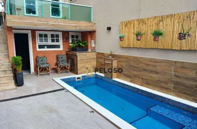Sobrado à venda | 200m² | 3 dormitórios | 2 suítes | churrasqueira | piscina | 2 vagas | vila aurora - são paulo/sp água fria - são paulo/sp