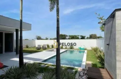 Casa à venda no ninho verde ii | porteira fechada | 284m² | 3 suítes| área gourmet | piscina | 4 vagas | pardinho/sp..