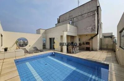 Cobertura duplex à venda | 328m² | 3 dormitórios | 1 suíte | piscina | 4 vagas | santana - são paulo/sp