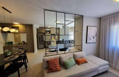 Apartamento à venda | 56m² | 2 dormitórios | 1 suíte | 2 vagas | vila rosália - guarulhos/sp