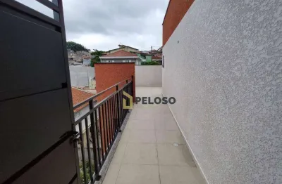 Cobertura com 3 dormitórios à venda, 87 m² por r$ 595.000,00 - vila nivi - são paulo/sp