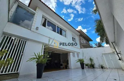 Sobrado à venda | 315m² | 4 dormitórios | 2 suítes | quintal | churrasqueira | 5 vagas | jardim leonor mendes de barros - são paulo/sp