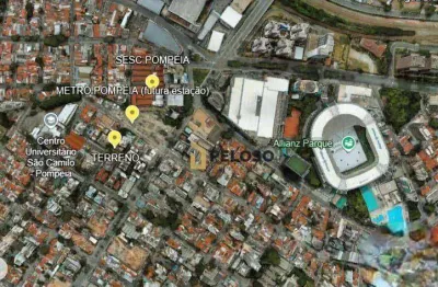 Terreno à venda - 324m² | zeu | próximo ao metrô - pompéia, são paulo/sp
