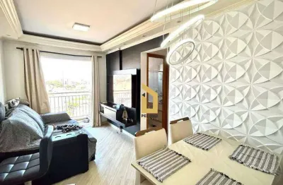 Apartamento à venda em rua sem saída | 52m² | 2 dormitórios | 1 vaga | utinga - santo andré/sp