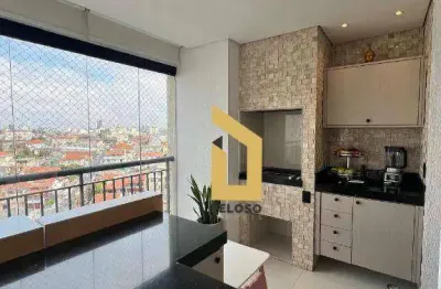 Apartamento para locação | 140 m² | 3 suítes | varanda gourmet | santa teresinha - são paulo/sp