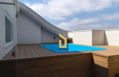 Cobertura duplex à venda | 128m² | 3 dormitórios | 1 suíte | piscina privativa | 1 vaga | vila guacá - são paulo/sp