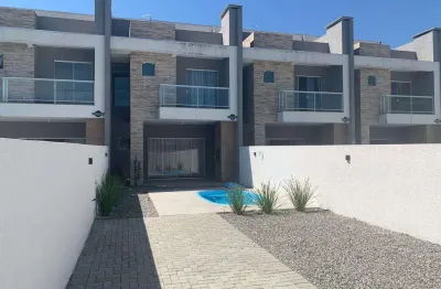 Triplex para venda em guaratuba, balneário coroados, 3 dormitórios, 1 suíte, 2 banheiros, 3 vagas