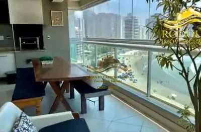 Guarujá praia das astúrias frente total mar 4 suítes 175,80 mts 2 vagas lazer completo